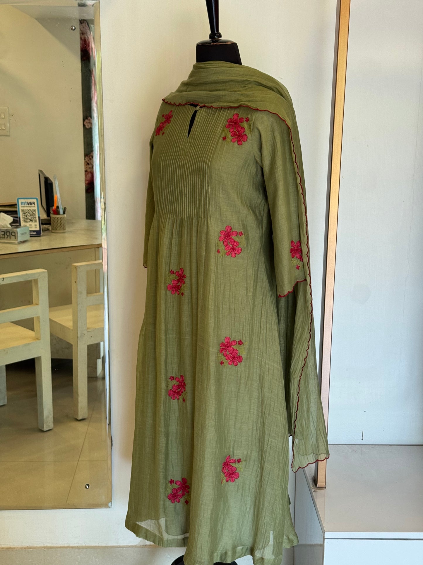 Evren Green Kurta set
