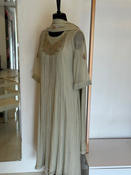 Bea - Ice Applique Kurta Set