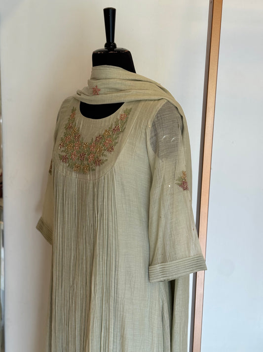 Bea - Ice Applique Kurta Set