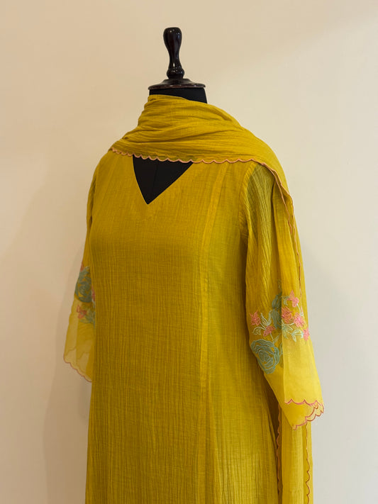 Marigold Kurta Set