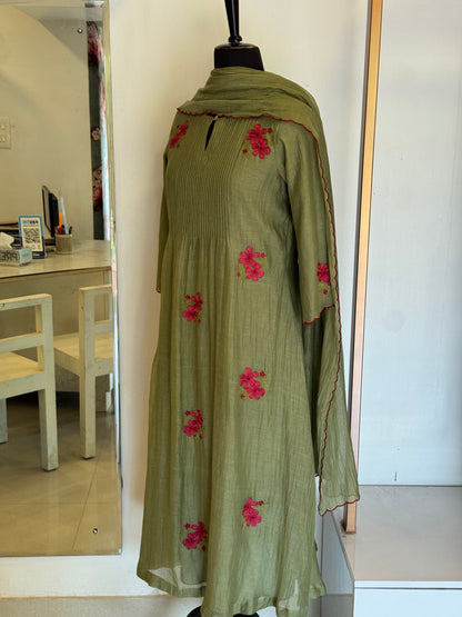 Evren Green Kurta set