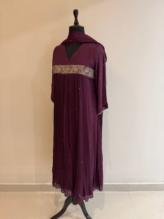 Reva - Crepe Georgette Kurta Set