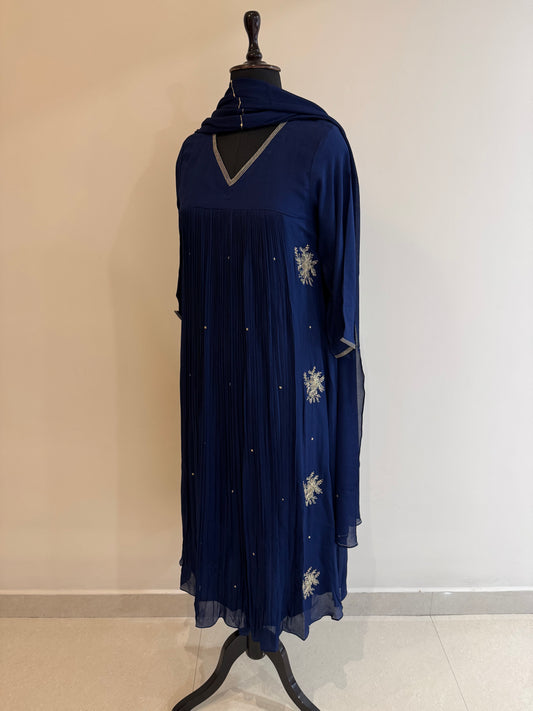 Avika - Crepe Georgette Kurta Set