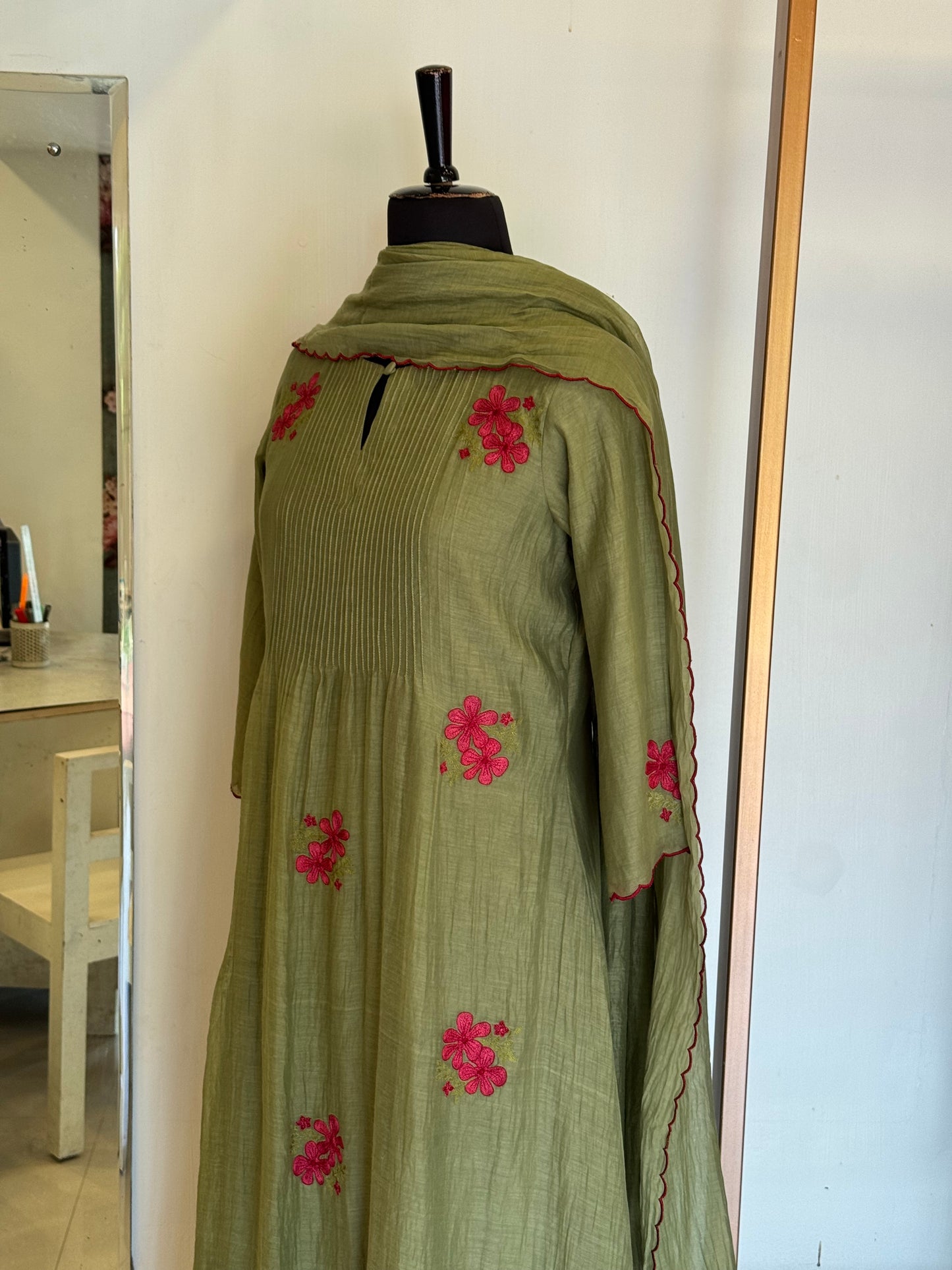 Evren Green Kurta set