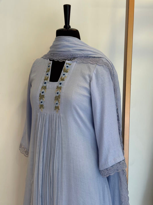Polo Blue Kota Doria Set - Thea